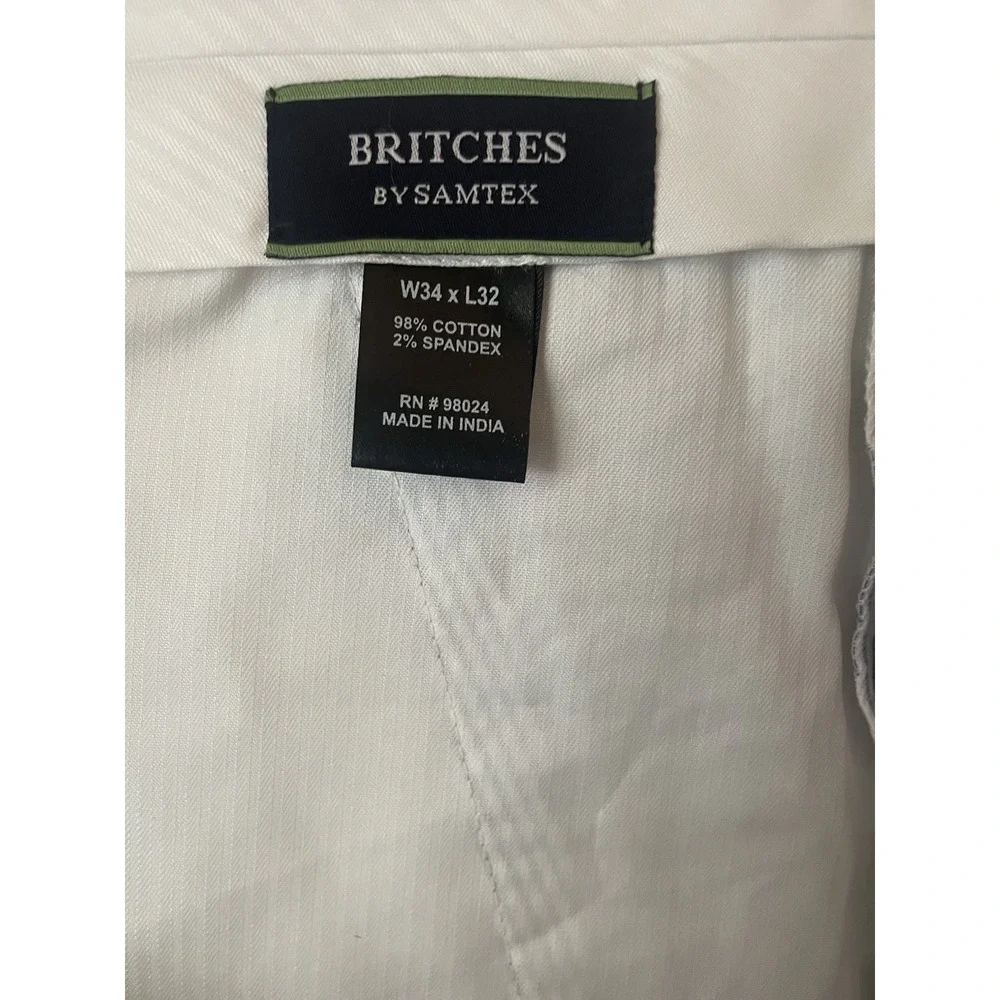 Britches by‎ Samtex Men's Seersucker Striped Pants Sz 34x32